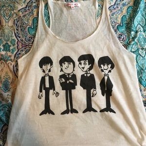 Vintage The Beatles tank top